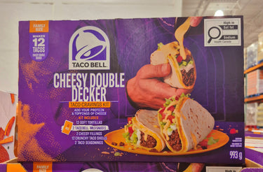 Taco Bell Cheesy Double Decker Cravings Kit - 1 x 993 Grams